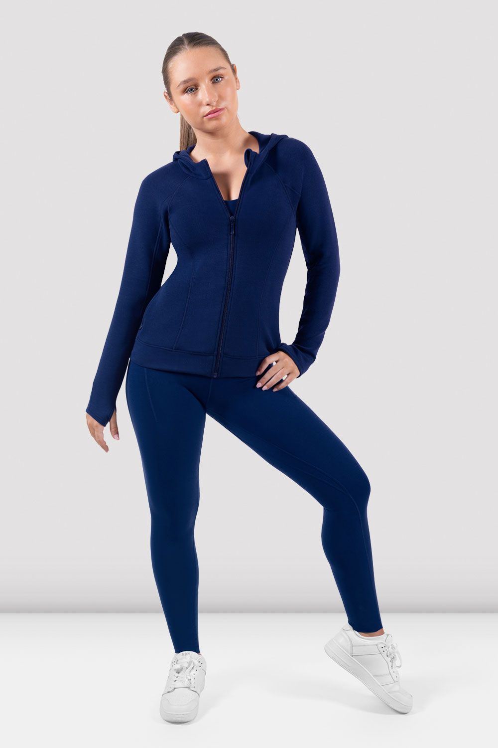Apex Adaption Zip Hoodie for Men & Women - Lightweight Fleece Jacket with Pockets - Perfect for Outdoor Activities, Gym & Casual Wear