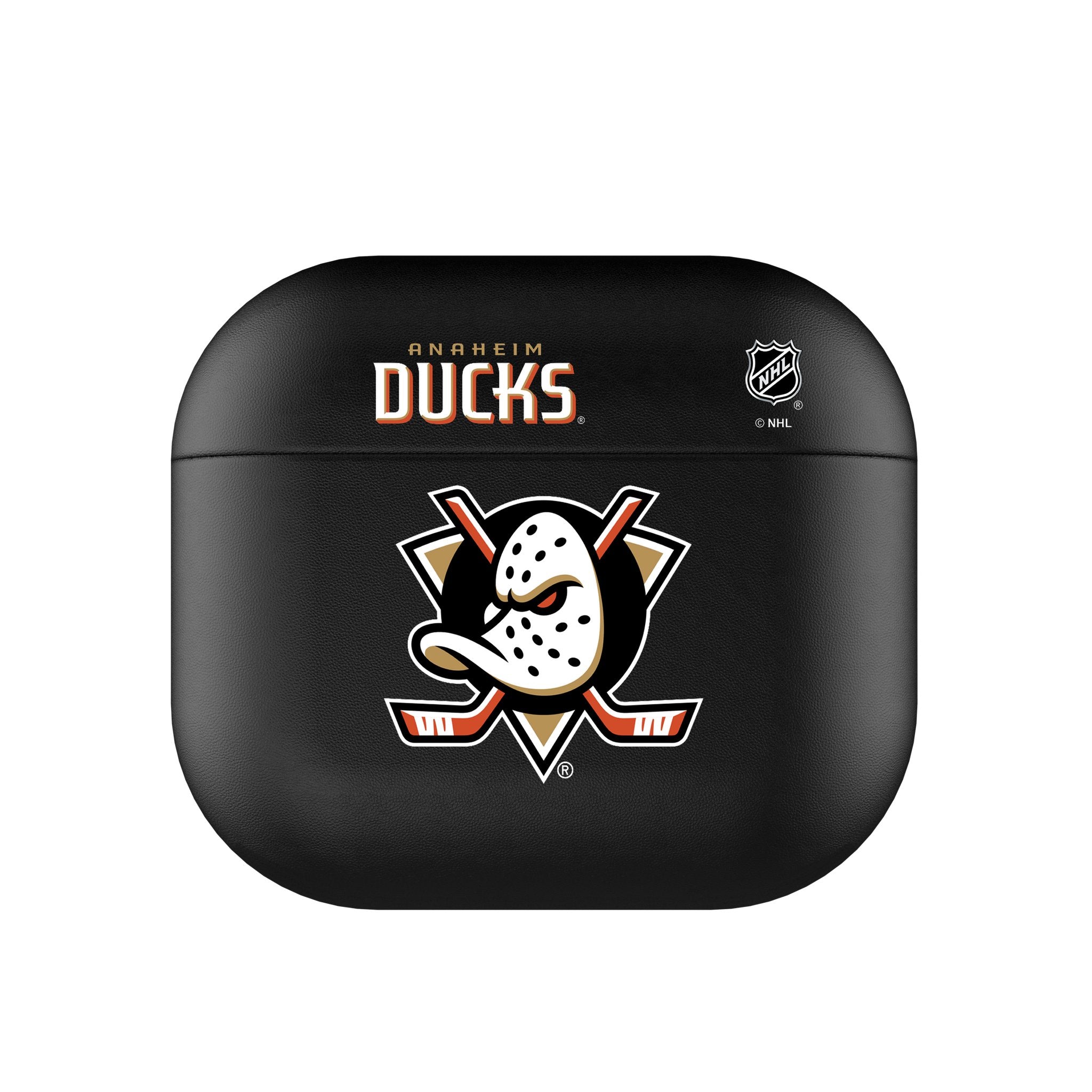 Anaheim Ducks NHL Team Logo AirPods Case Cover - Durable Protective Cover for AirPods 1/2/3/Pro - Perfect for Hockey Fans & Game Day Accessories