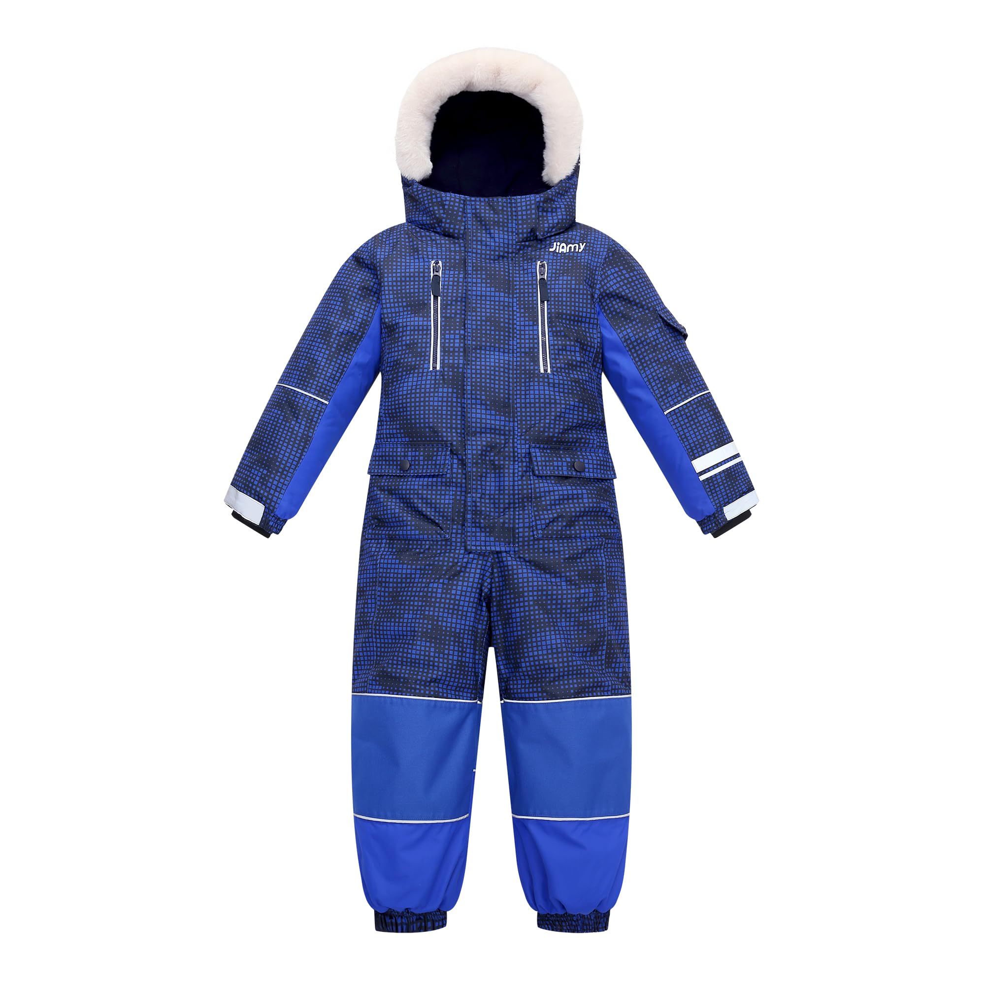 Yueta Baby Snowsuit - Waterproof One-Piece Snow Pants Overalls for Kids | Winter Ski Suit Jacket & Jumpsuit | Perfect for Snow Play, Skiing & Outdoor Winter Activities