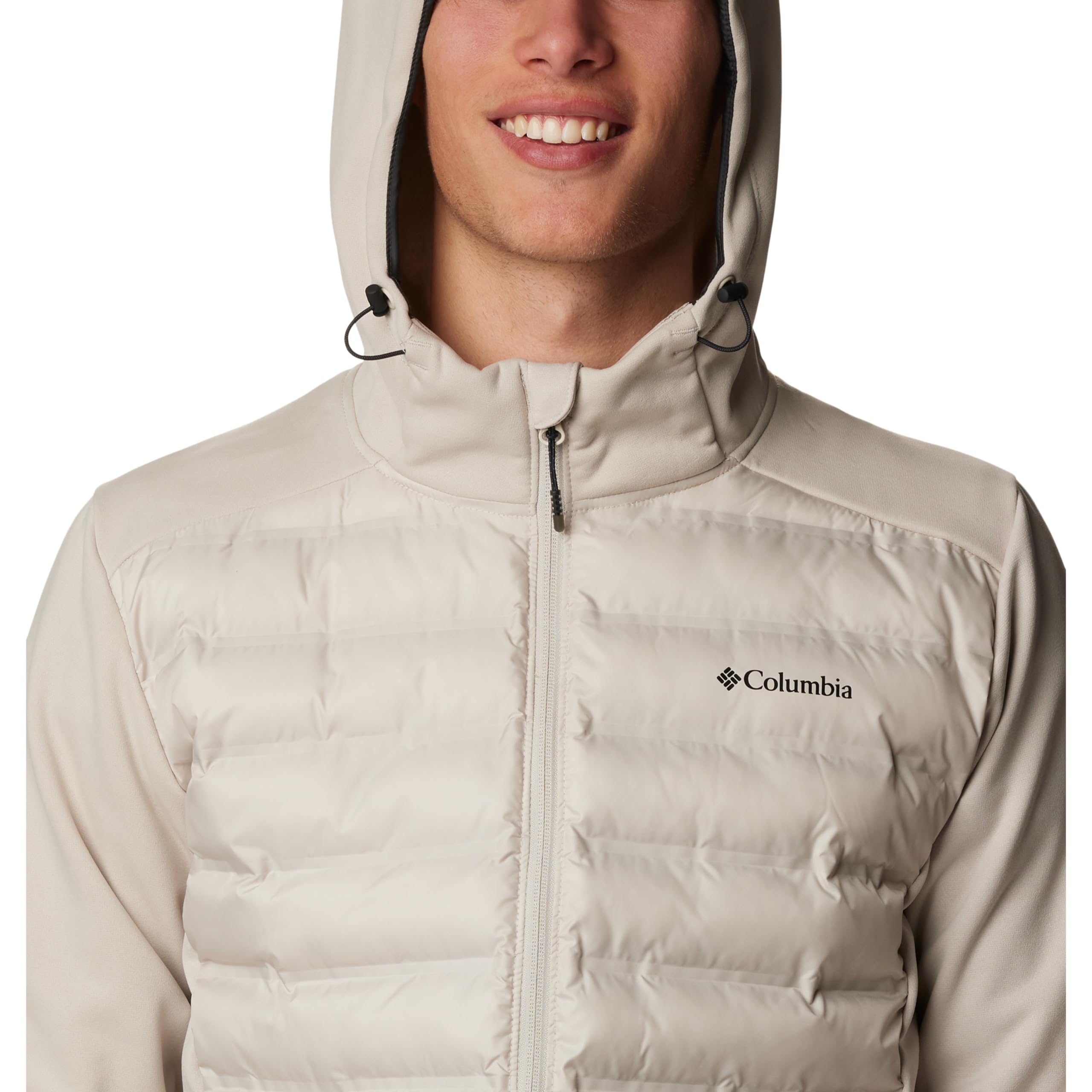 Columbia Men's Out-Shield Insulated Full-Zip Hoodie Jacket - Water-Resistant Winter Fleece for Hiking, Camping & Outdoor Activities