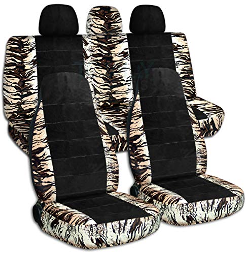 Beige Snow Tiger & Black