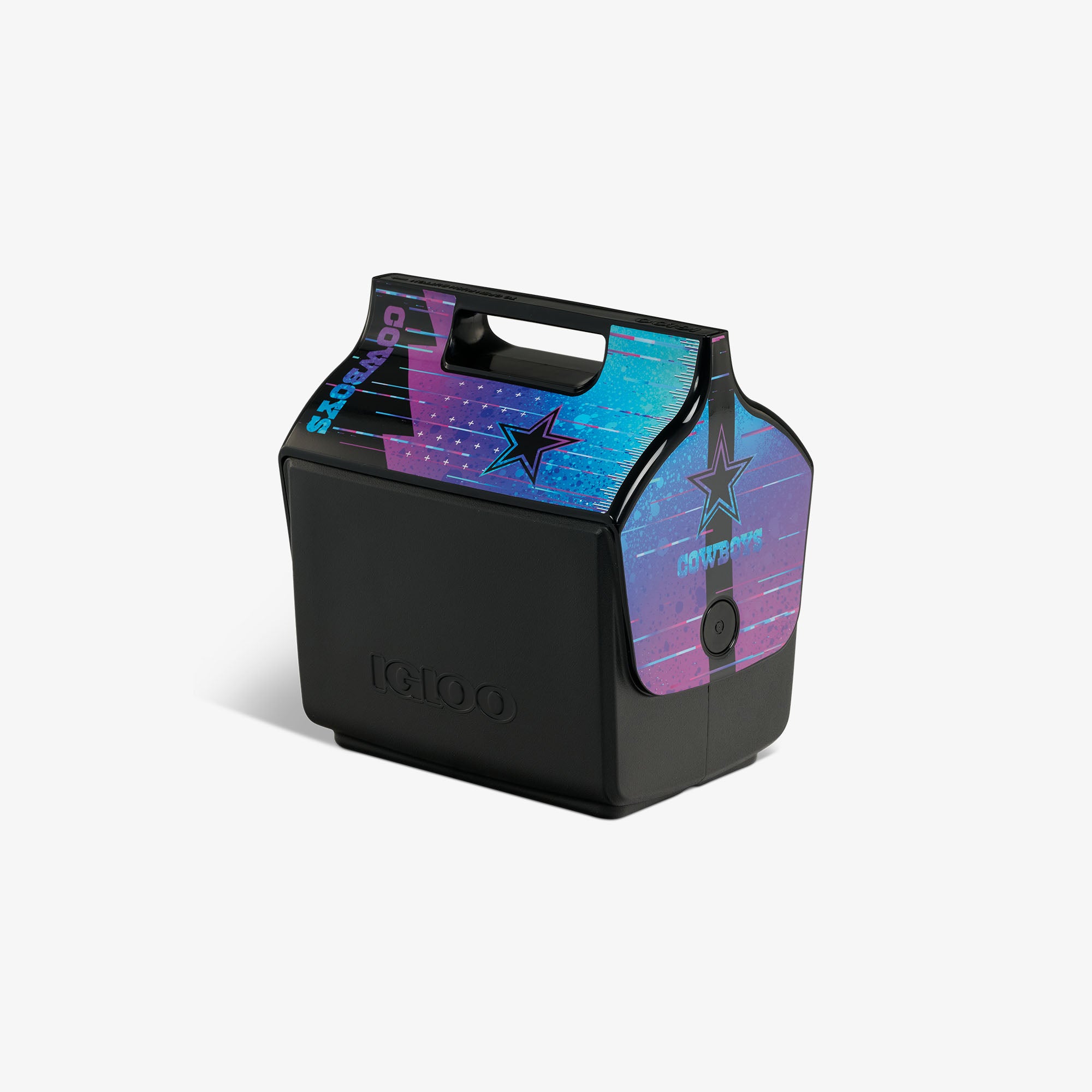 NFL Dallas Cowboys 7 Quart Neon Cooler - Portable Insulated Picnic Lunch Box for Tailgating, Camping & Outdoor Activities