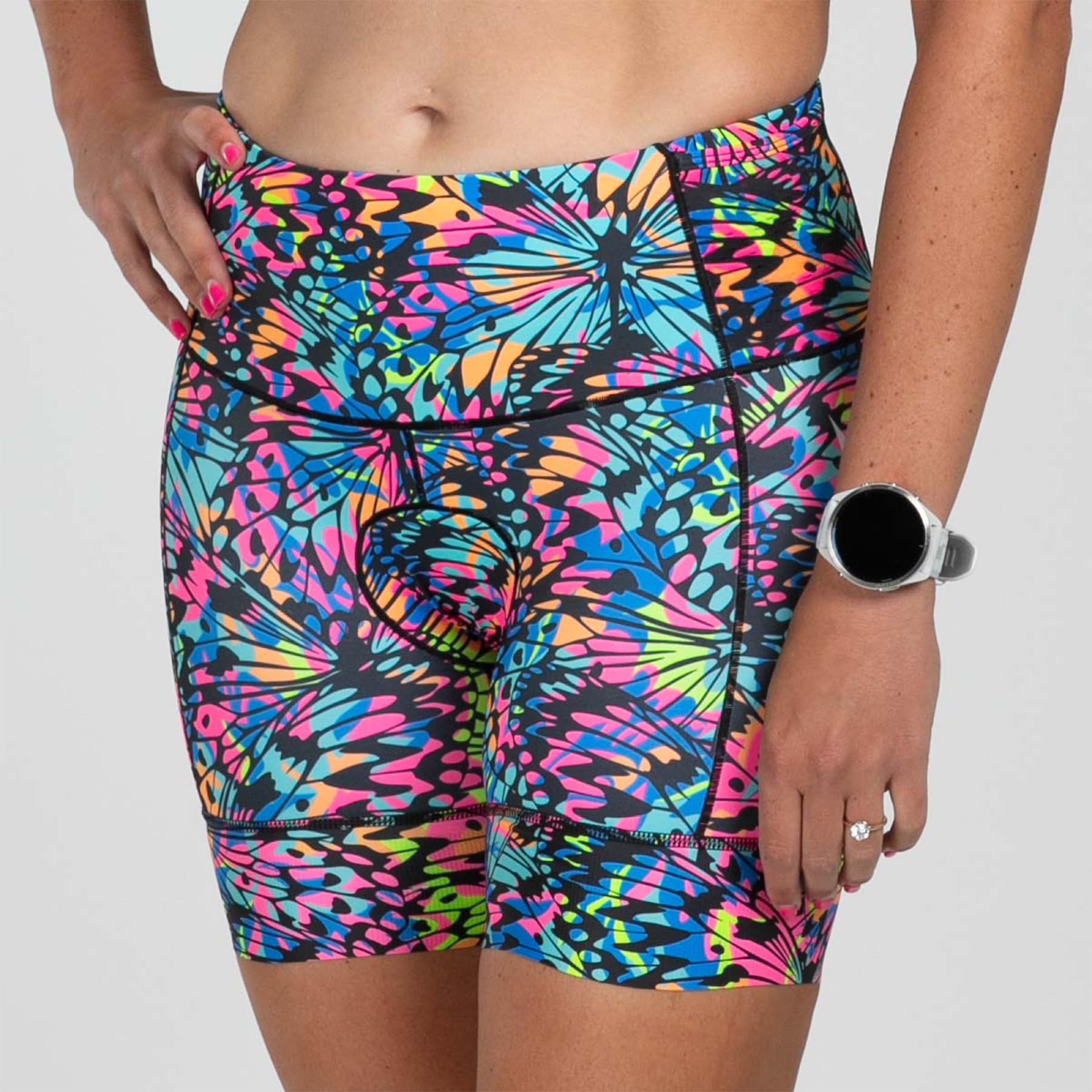 Zoot Women's LTD 6-Inch Triathlon Shorts - Quick Dry UPF 50+ Cycling Padded Shorts for Swim, Bike & Run | Perfect for Triathlons, Endurance Training & Outdoor Sports