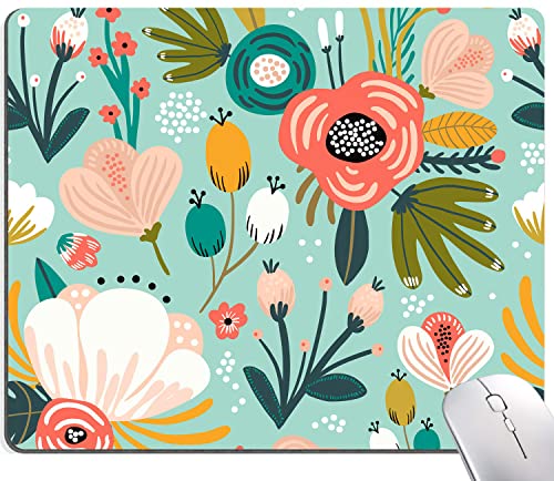 38 Mint Floral Teal