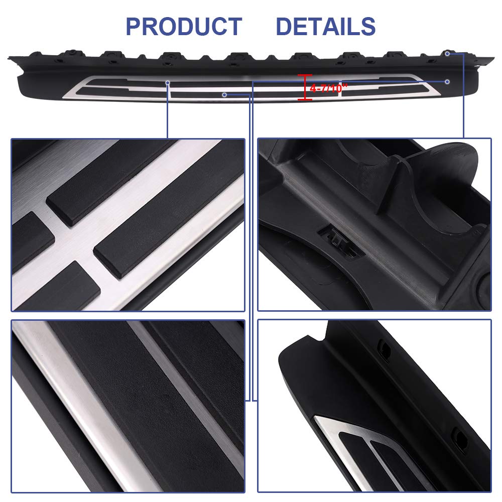 Snailfly Running Boards for 2020-2025 Toyota Highlander - Side Steps Compatible with L, LE, XLE, XSE, Limited, Platinum & Hybrid Models - Durable Nerf Bars for Off-Road & Daily Driving Protection