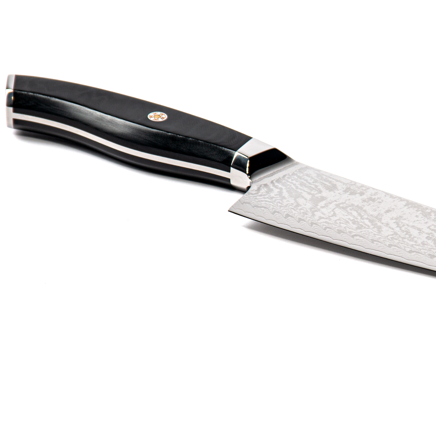 Premium Ergon 8 Japanese Damascus Steel Chef Knife with G10 Handle - Professional Kitchen Knife for Sushi, Meat Cutting & Food Preparation