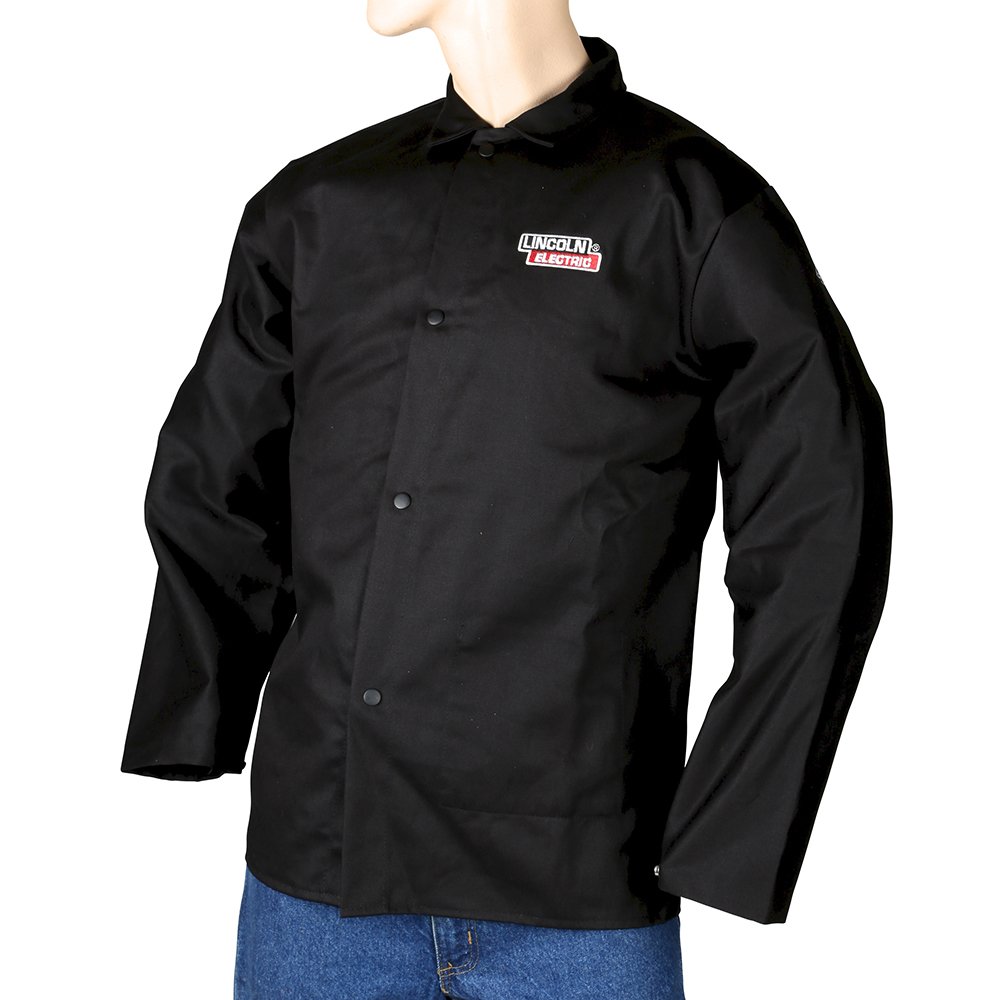 Lincoln Electric Long Sleeve Work Shirt - Durable Flame-Resistant Welding Shirt for Men - Ideal for Metalworking, Construction & Industrial Safety Work