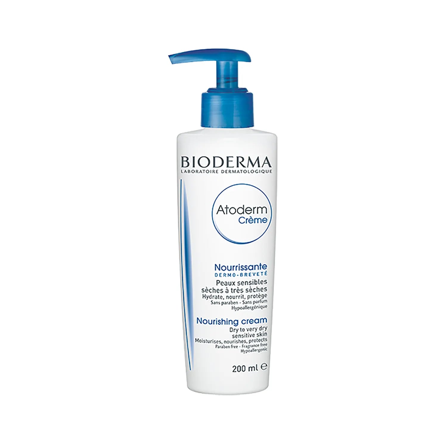 Bioderma Atoderm Ultra Nourishing Cream 200ml - Intense Hydration for Dry & Sensitive Skin - Daily Moisturizer for Face & Body