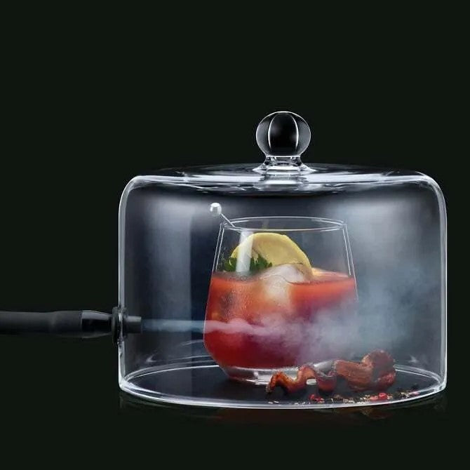 Breville Commercial Smoking Gun Pro Cloche - Premium Handheld Food Smoker for Cocktails, Desserts & Meats - Perfect for Home Chefs & Mixologists