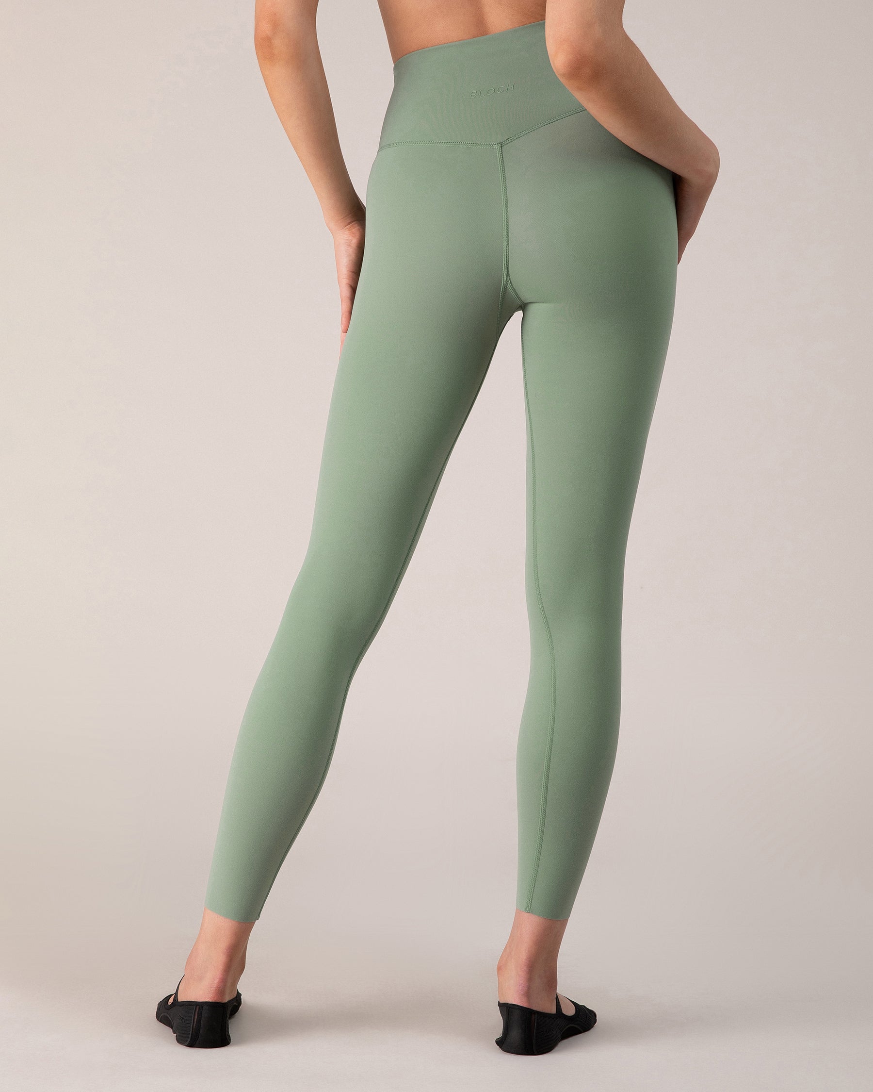 BLOCH Women's 7/8 High Waist Yoga Leggings - Stretchy Workout Pants for Yoga, Gym & Running - Comfortable Tummy Control Fitness Tights for Women