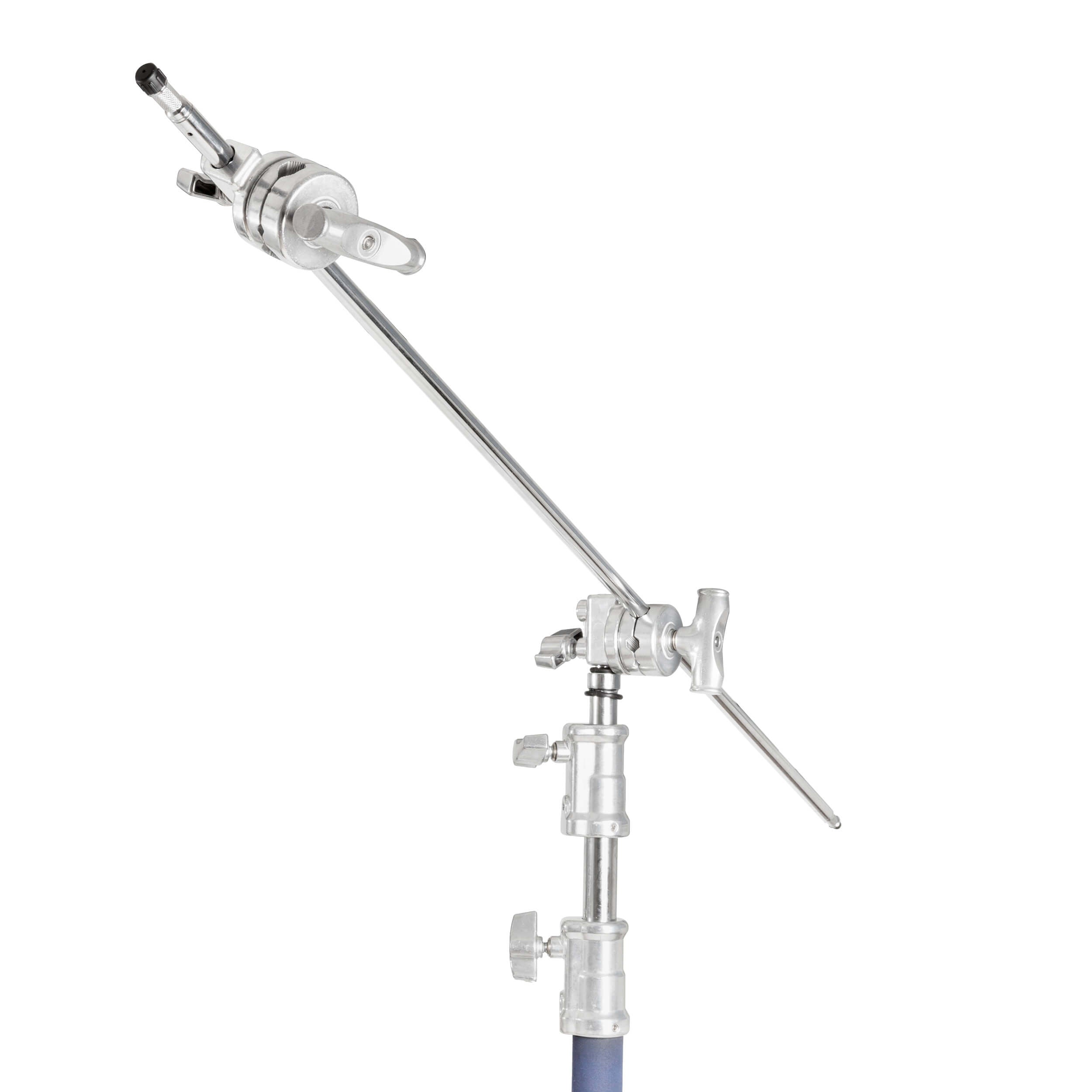 Professional 50-inch Sliding Leg C Stand with Boom & Caster Wheels - Heavy Duty Light Stand for Photography, Video Studio, and Live Streaming Equipment