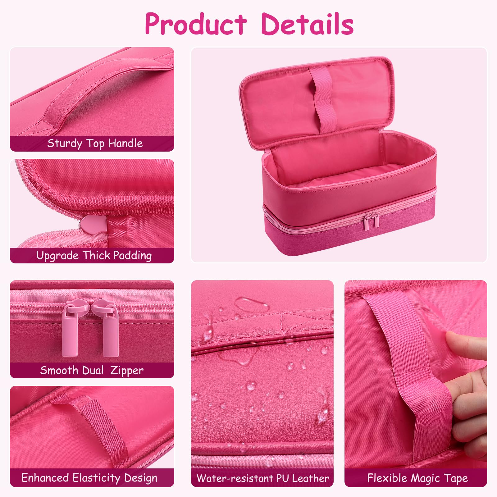 Shark FlexStyle Travel Case for Dyson Airwrap - Hair Dryer Storage Bag for Styling Tools & Accessories - Perfect for Salon & Travel