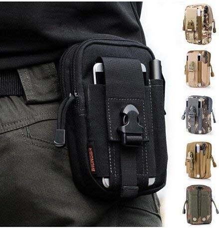 ACU Camouflage Waterproof Nylon Messenger Bag - Men's Crossbody Chest Shoulder Pack for Running, Outdoor Sports & Casual Use | Durable Travel & Work Commute Backpack (One Size)