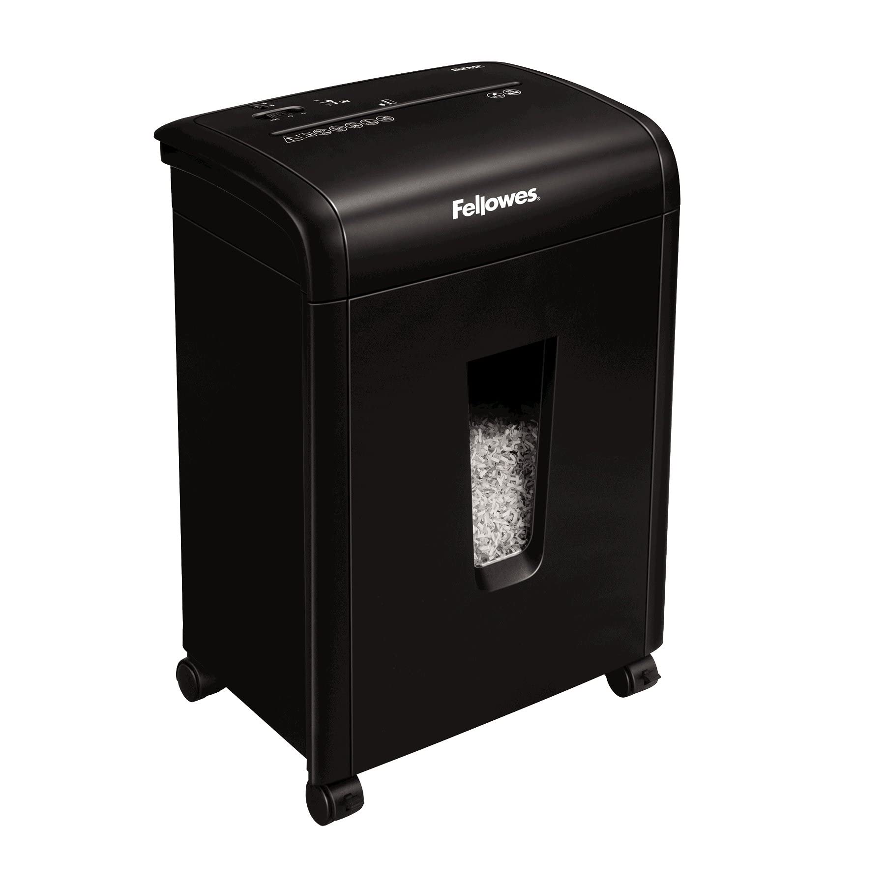 Fellowes 62MC 10-Sheet Micro-Cut Paper Shredder with Safety Lock for Home & Office Use - Secure Document Destruction for Tax Records, Credit Cards & Confidential Files