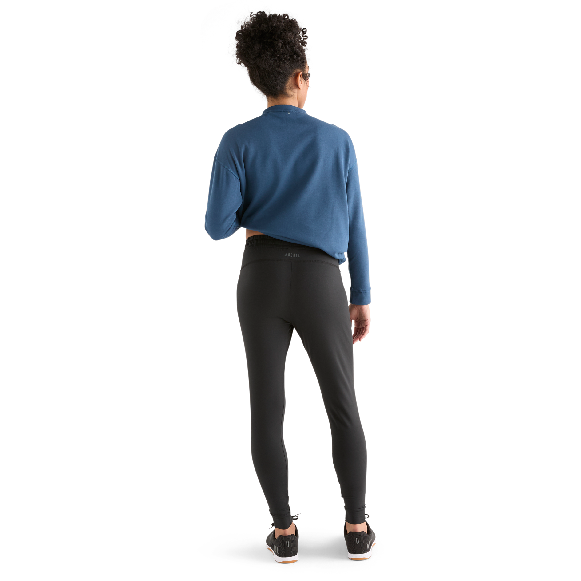 Women's Black Jogger Pants - Comfortable High Waisted Lounge Sweatpants for Yoga, Running & Casual Wear