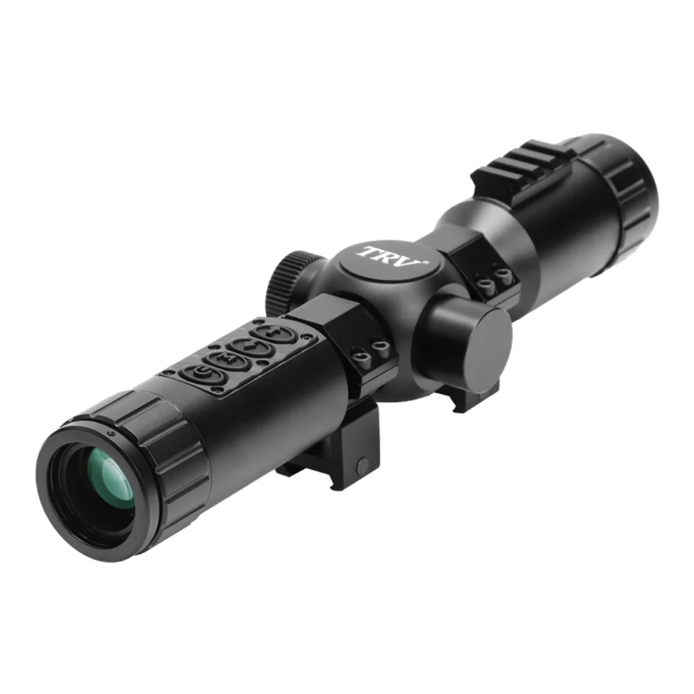 Tactical TGS300 2.5X Thermal Imaging Scope - Night Vision Rifle Scope for Hunting, Air Gun & Pistol - Fits 11/20mm Rails - Perfect for Low Light Hunting, Home Defense & Tactical Shooting