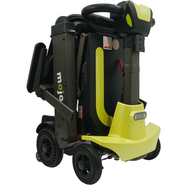 MOJO Automatic Folding Scooter - Lightweight & Portable Mobility Scooter for Adults & Seniors - Perfect for Travel, Shopping & Outdoor Adventures