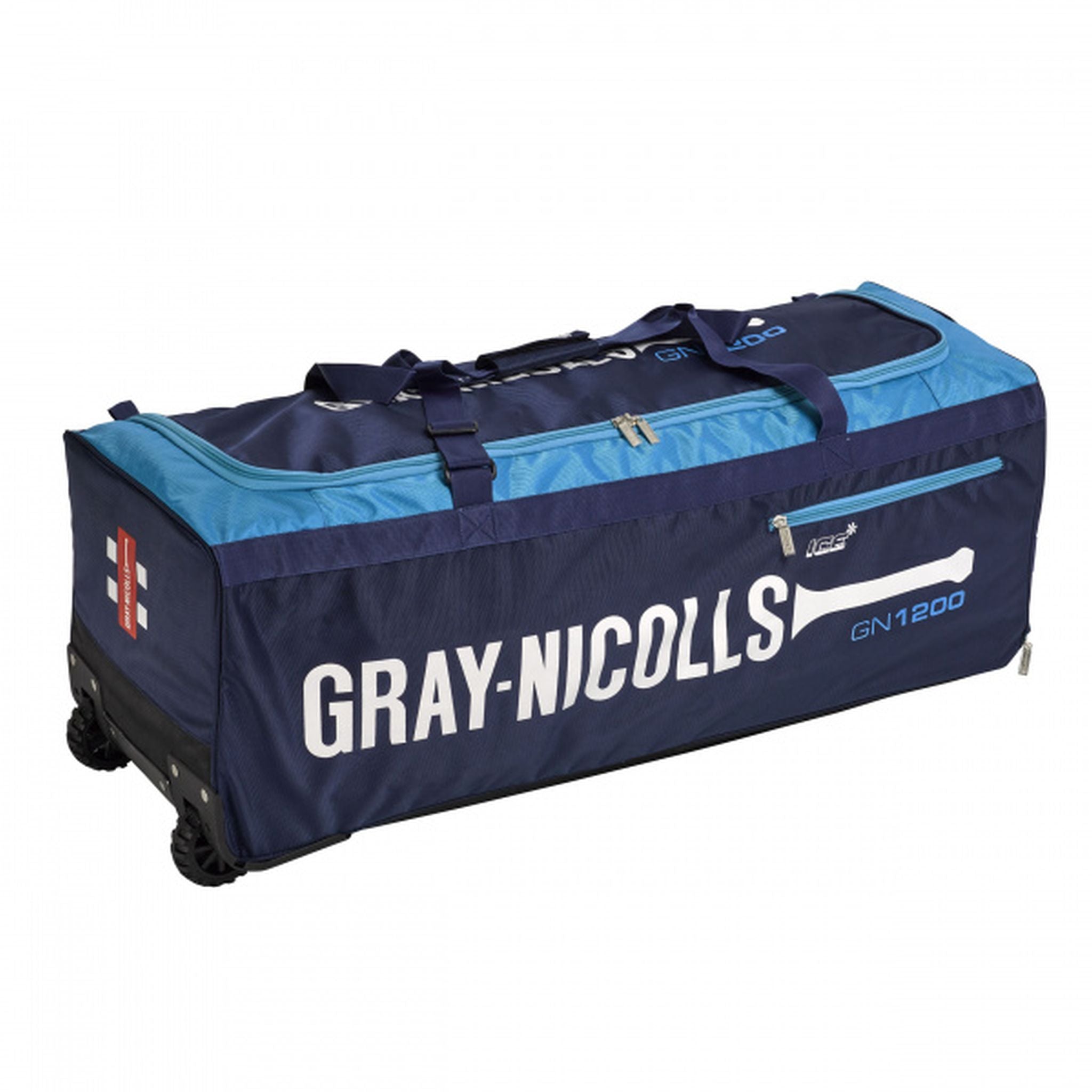 Gray Nicolls GN 1200 Cricket Wheel Bag - Durable Cricket Equipment Bag with Wheels for Easy Transport - Perfect for Cricket Matches, Training & Travel