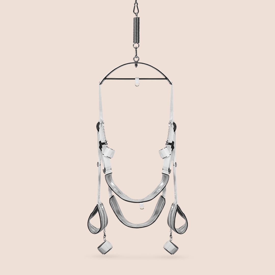 Premium Heavy Duty Sex Swing for Bondage & Fetish Fantasy - Durable Adult Swing for BDSM, Couples Play & Spice Up Your Bedroom