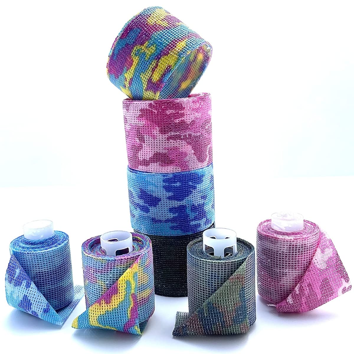 2 Inch Fiberglass Cast Tape - 10 Rolls, Yellow - Medical Casting Tape for Broken Bones, Sprains & Fractures - Waterproof & Breathable for Comfortable Healing