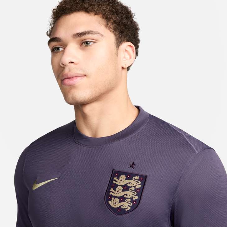 Nike 2024/25 England Away Men's Soccer Jersey - Authentic Football Shirt for Fans & Players - Perfect for Matchdays, Training & Casual Wear