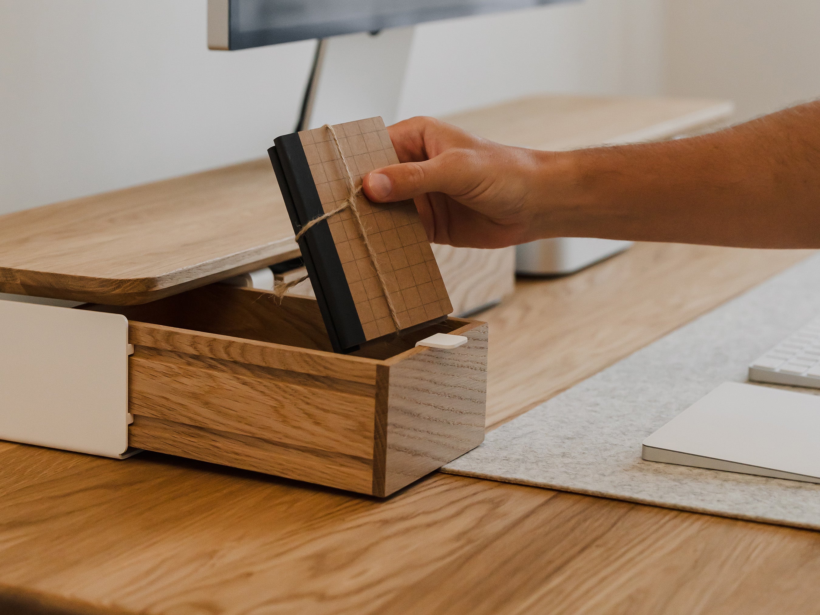 Modular Drawer Organizer - Small Storage Box for Home & Office - Perfect for Desk, Kitchen, Bathroom & Closet Organization