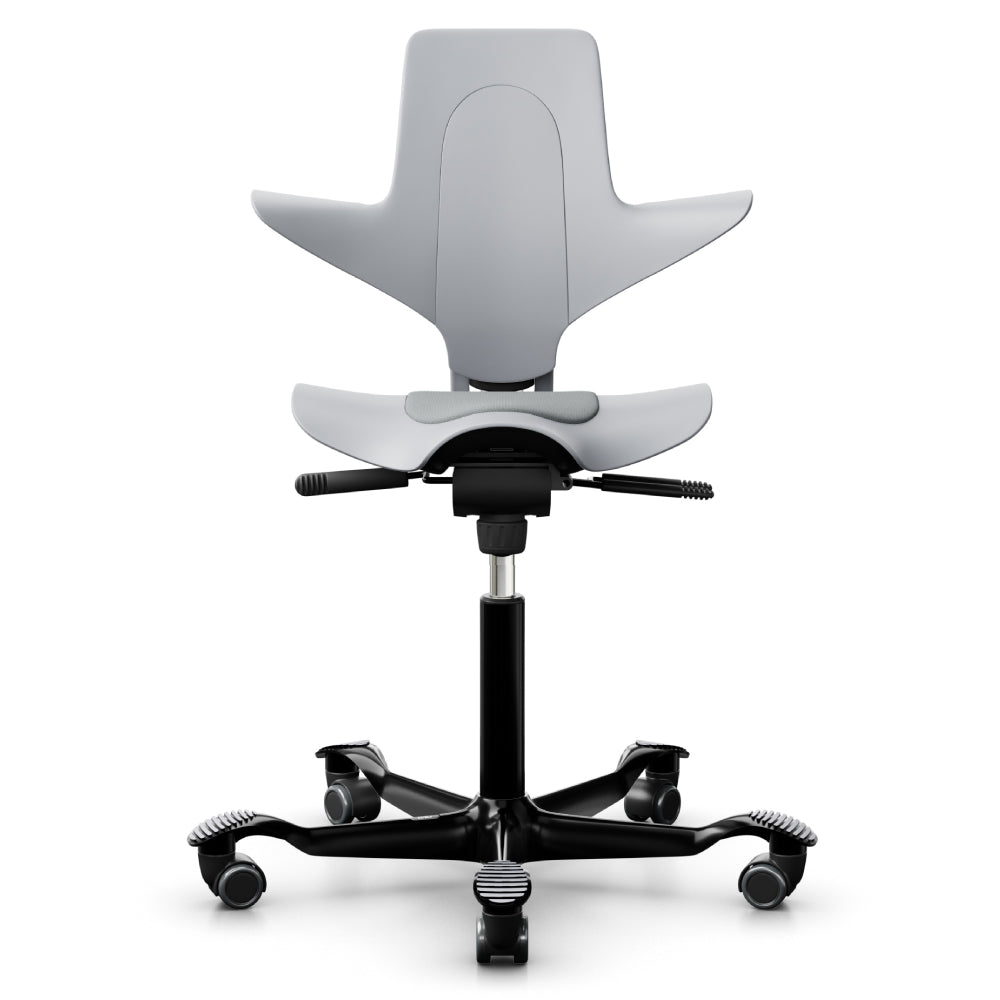 HÅG Capisco 8010 Ergonomic Saddle Chair - Adjustable Height & Tilt for Office & Home Workspace - Perfect for Standing Desks, Computer Work & Creative Studios