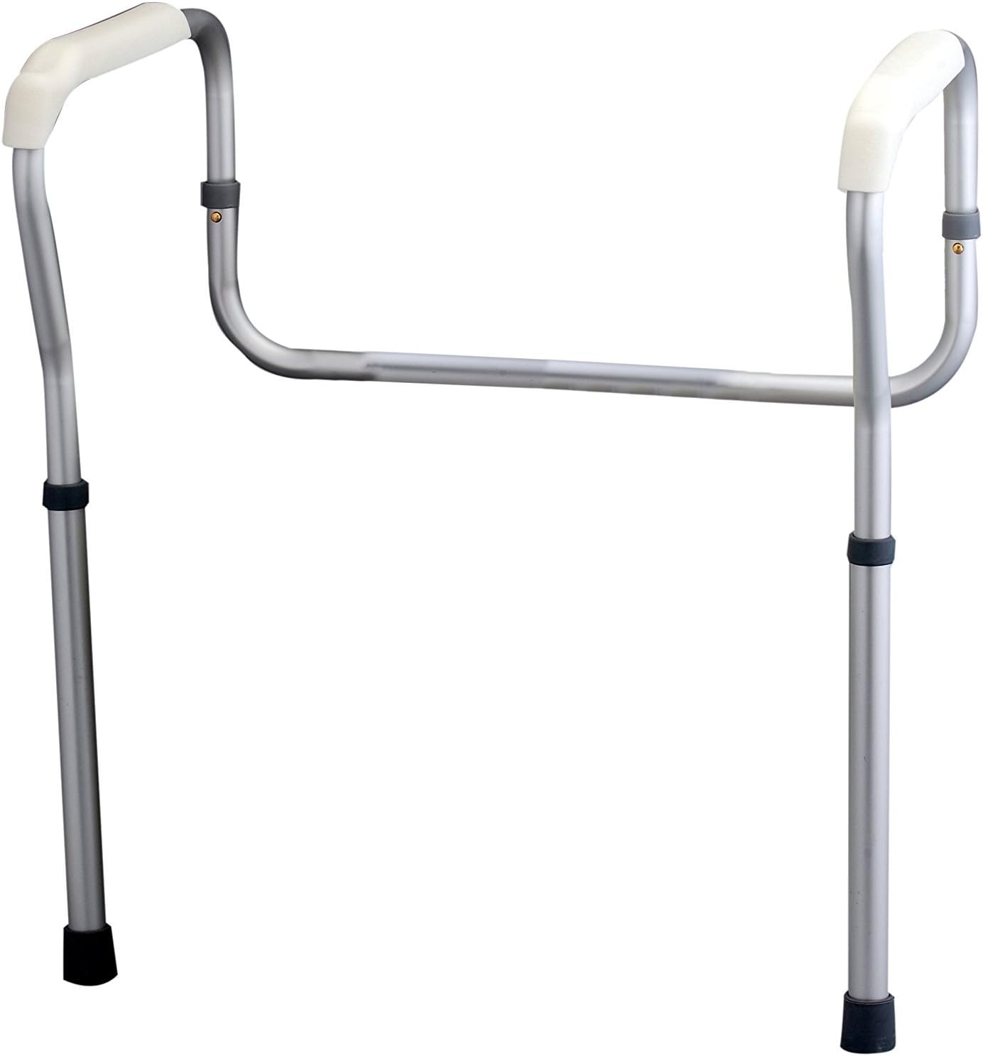 Nova Toilet Safety Rails for Elderly - Adjustable Bathroom Grab Bars for Seniors & Disabled - Non-Slip Shower Handles for Bathroom Safety - Perfect for Home & Hospital Use