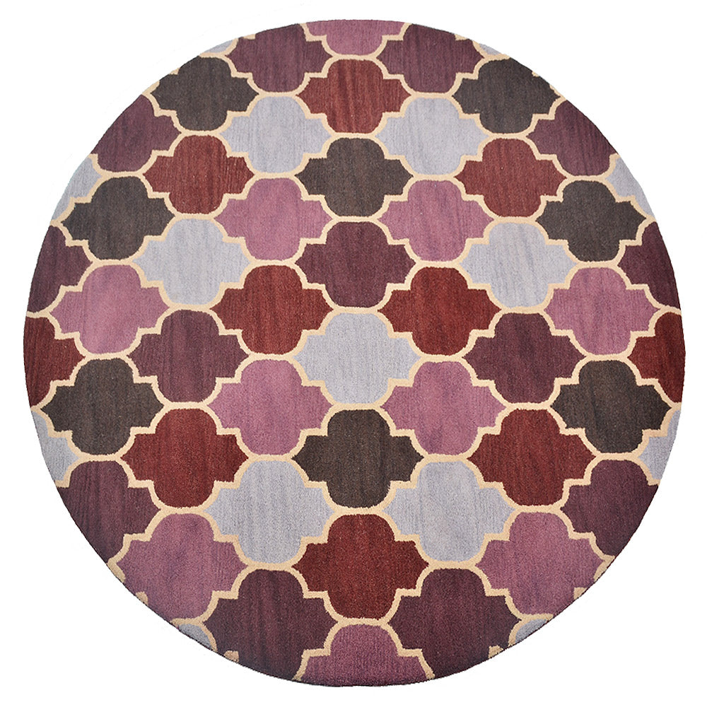 Prismatix Hand Tufted Area Rug - Soft Modern Boho Rug for Living Room, Bedroom, Nursery | Non-Slip Durable Home Decor