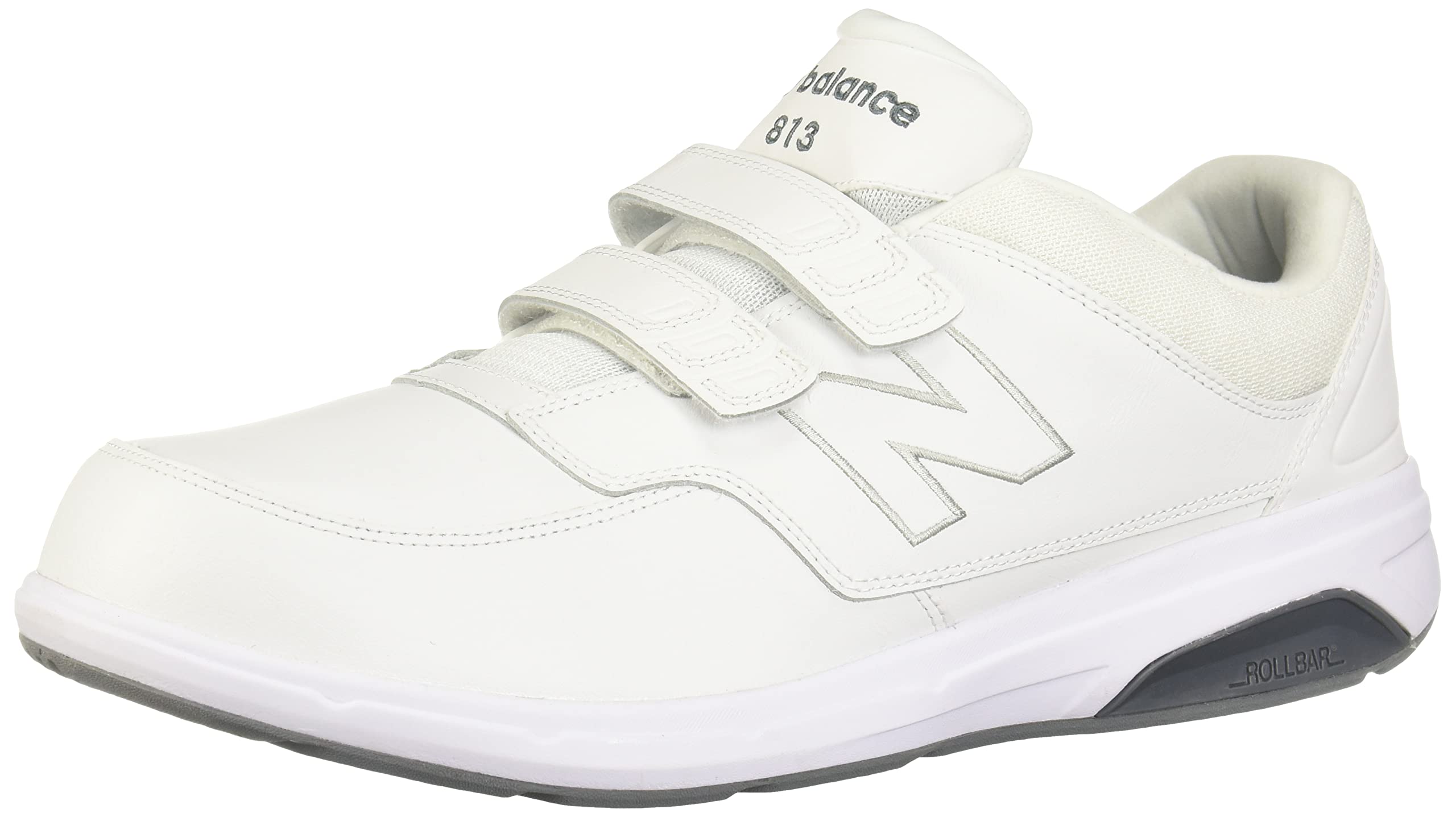 New Balance Men's MW813 Hook and Loop Athletic Walking Shoes - Comfortable Sneakers for Casual Wear, Walking, and Light Exercise