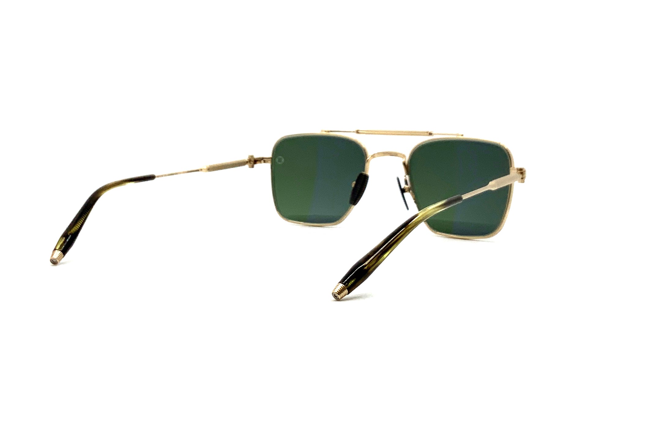 Akoni Europa Gold Tortoise Sunglasses - Polarized UV Protection for Men & Women - Perfect for Driving, Beach, and Outdoor Activities