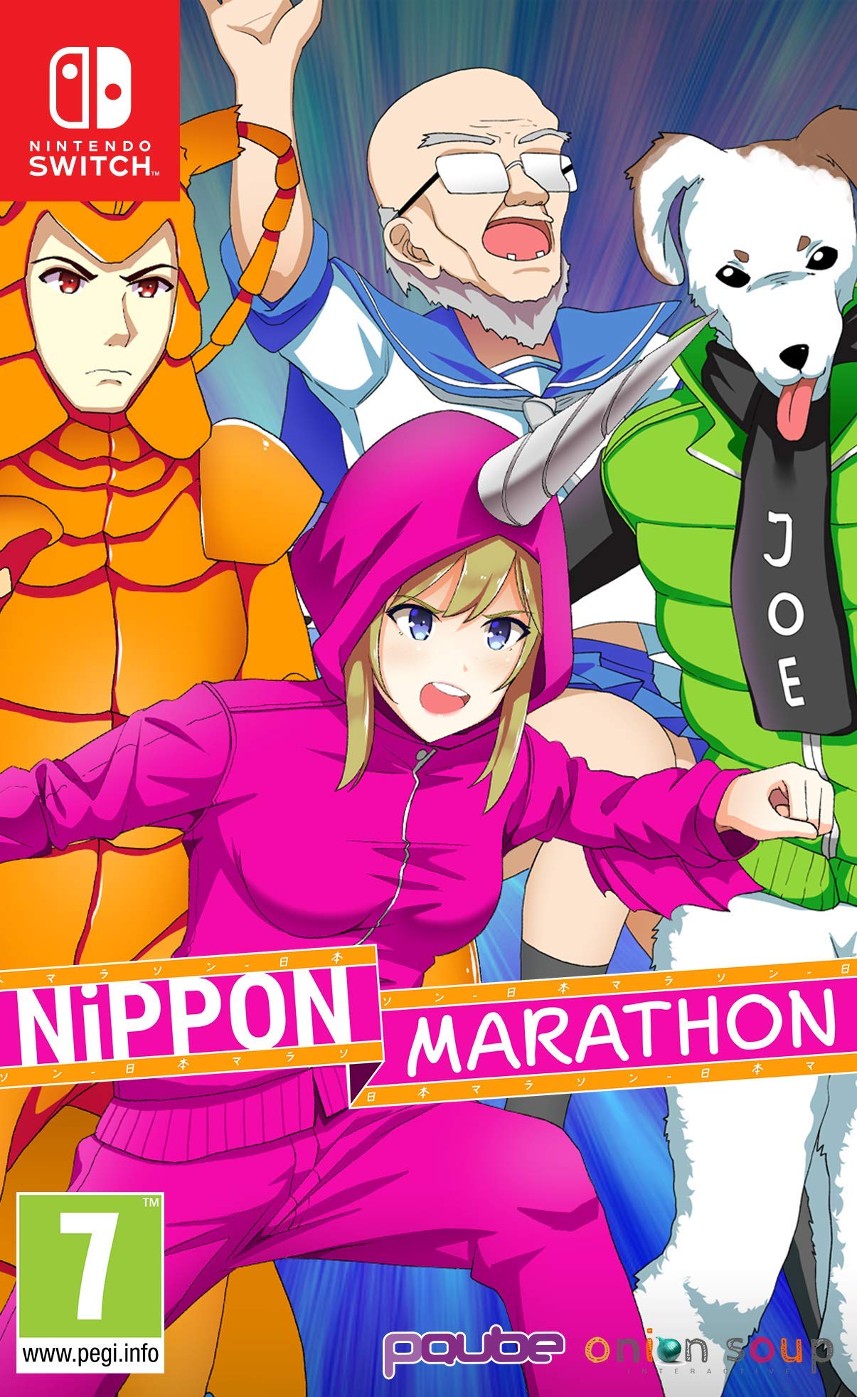 Nippon Marathon - Nintendo Switch Game | Fun Multiplayer Racing for Family & Friends | Perfect for Parties & Game Nights