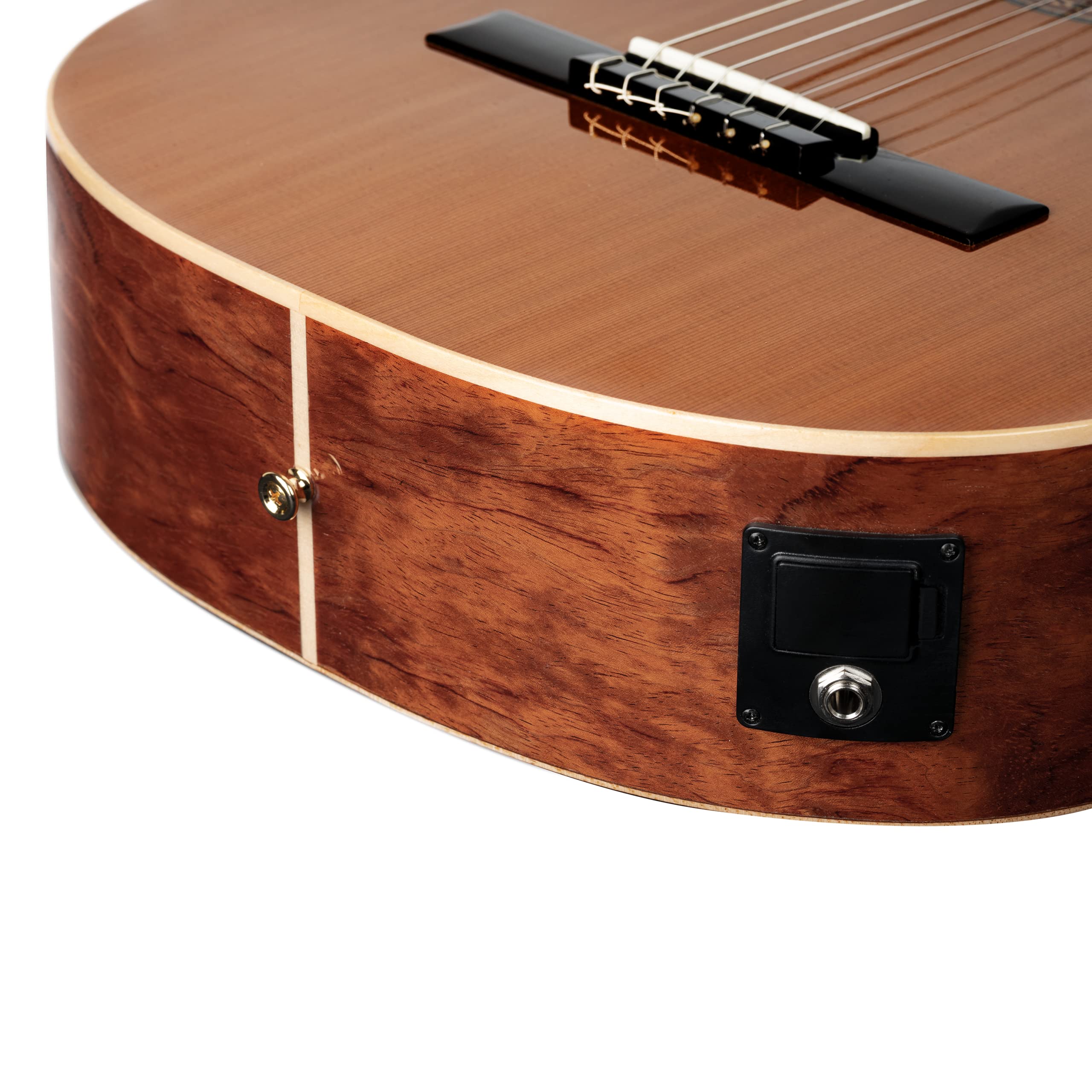 Ortega 6-String Nylon Acoustic Guitar - Perfect for Beginners, Classical & Flamenco Music Practice, Home Studio & Live Performances