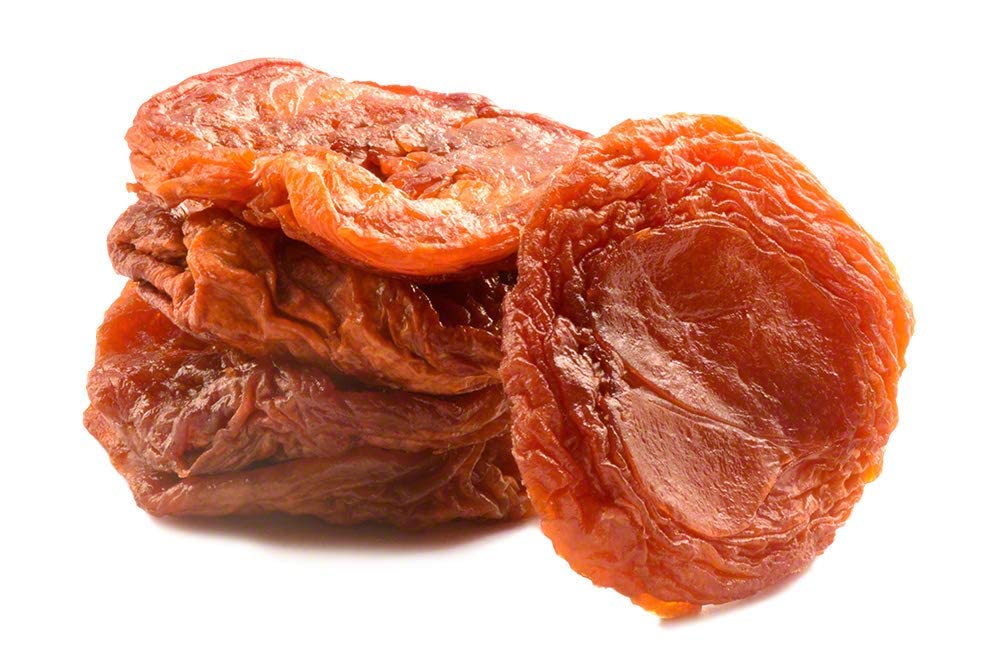 Organic Dried Nectarines 5lb Bulk Bag - Sweet & Juicy Dried Fruit Snacks for Baking, Trail Mix & Healthy On-the-Go Snacking