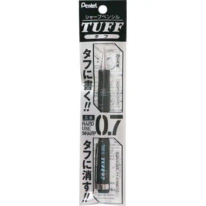 TUFF Mechanical Pencil - 0.5mm Drafting Pencil with Metal Grip & Refillable Lead - Perfect for Writing, Drawing & Engineering Drafting - Pentel Alternative