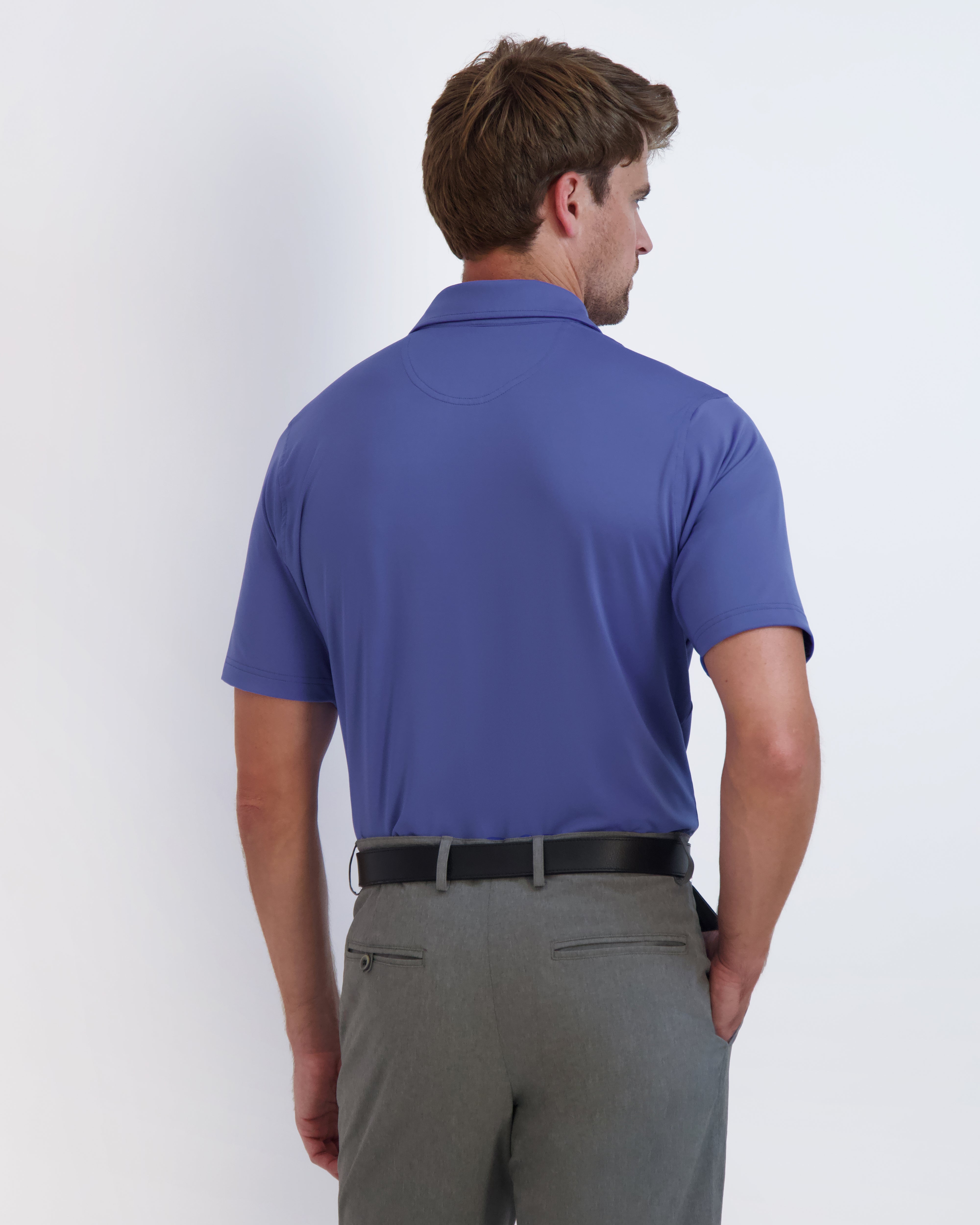 USA Tournament Solid Tech Jersey Polo - Breathable Performance Polo Shirt for Men & Women - Perfect for Golf, Tennis & Casual Wear