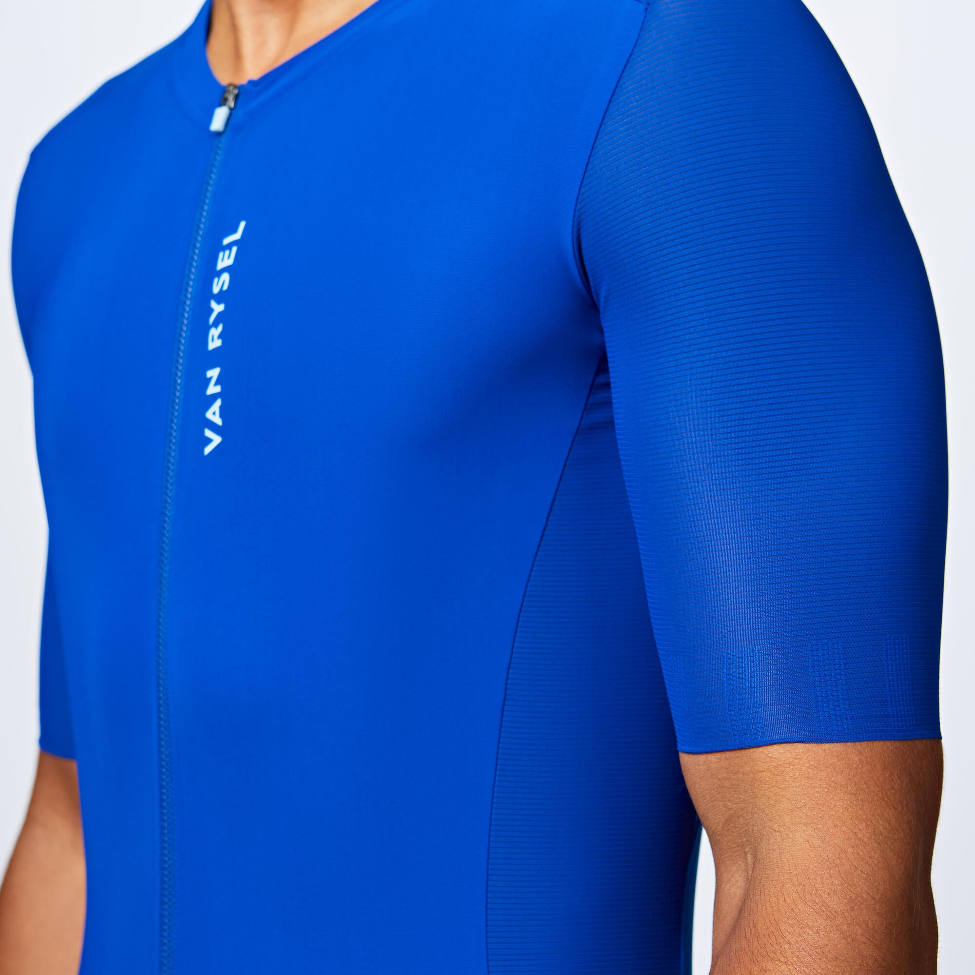Van Rysel Unisex RCR 2 Short Sleeve Cycling Jersey - Breathable & Quick-Dry for Road Biking & Training - Perfect for Men & Women Cyclists