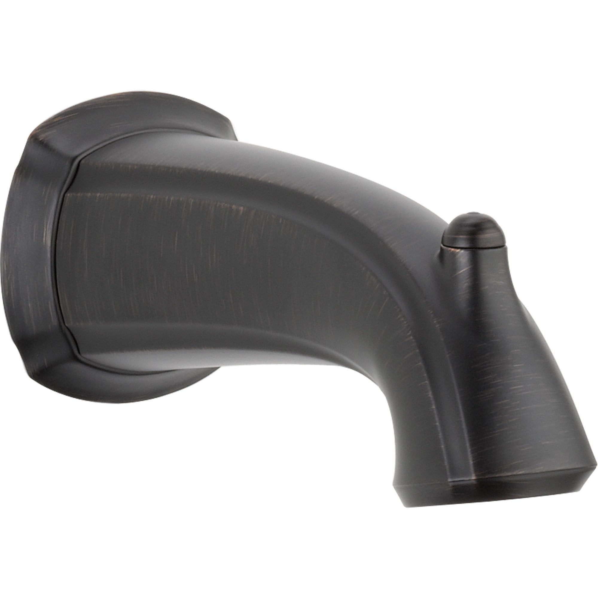 Delta Addison 7.5-Inch Non-Diverter Tub Spout in Venetian Bronze (Model 587566) - Perfect for Bathroom Faucet Replacement & Shower Upgrades