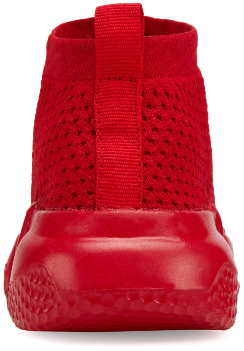 Santiro Boys & Girls Breathable Knit Slip-On Socks Shoes - Comfortable Lightweight Sneakers for Kids Indoor Play, School, and Daily Wear