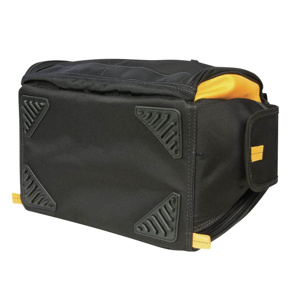 DEWALT 57-Pocket Lighted Tool Backpack for Electricians & Contractors - Heavy Duty Work Backpack with LED Light for Job Sites, Construction, and Outdoor Projects