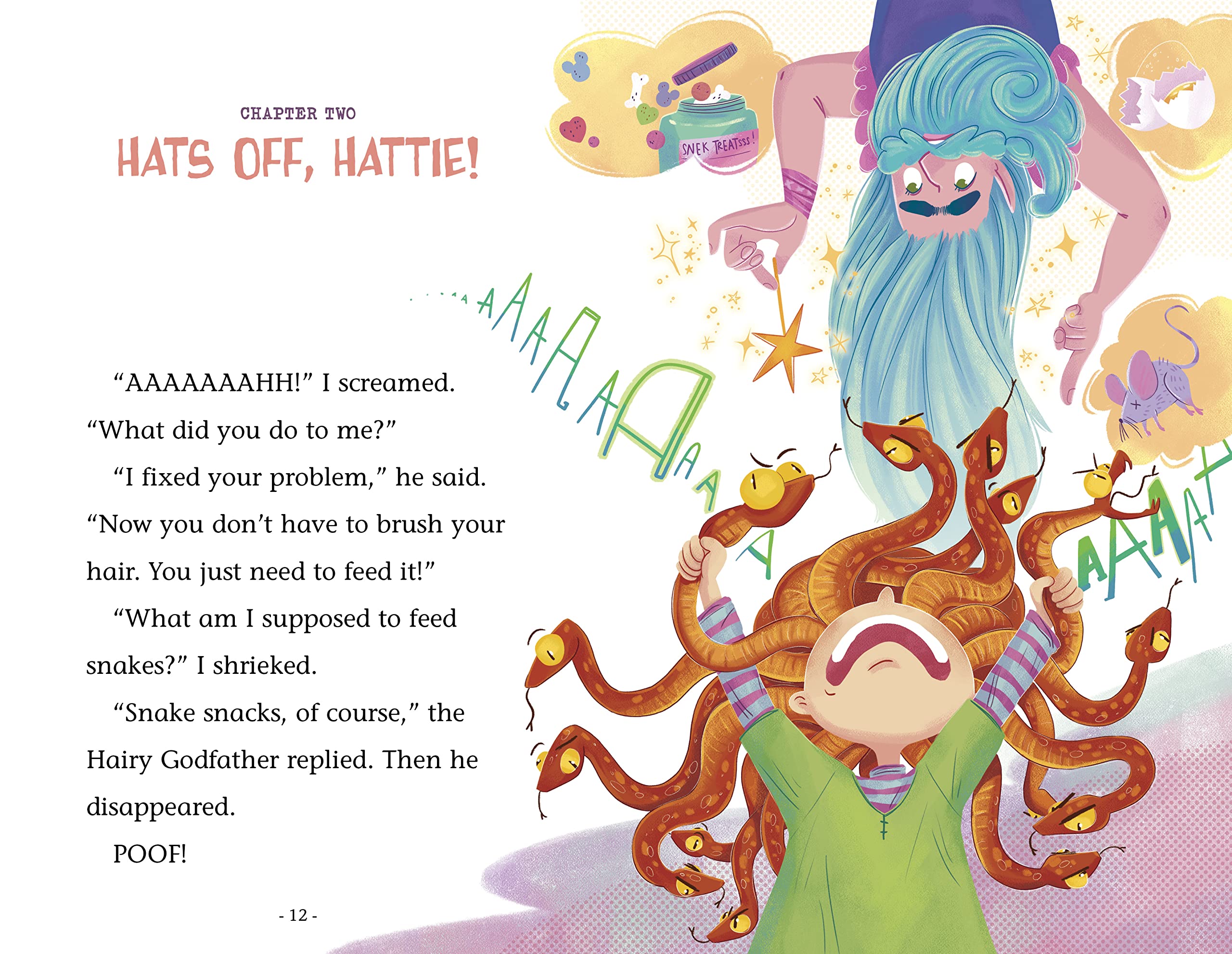 Scary Halloween Hair Accessory - Boo Books Hair Scare for Kids & Adults - Perfect for Costume Parties & Trick or Treating