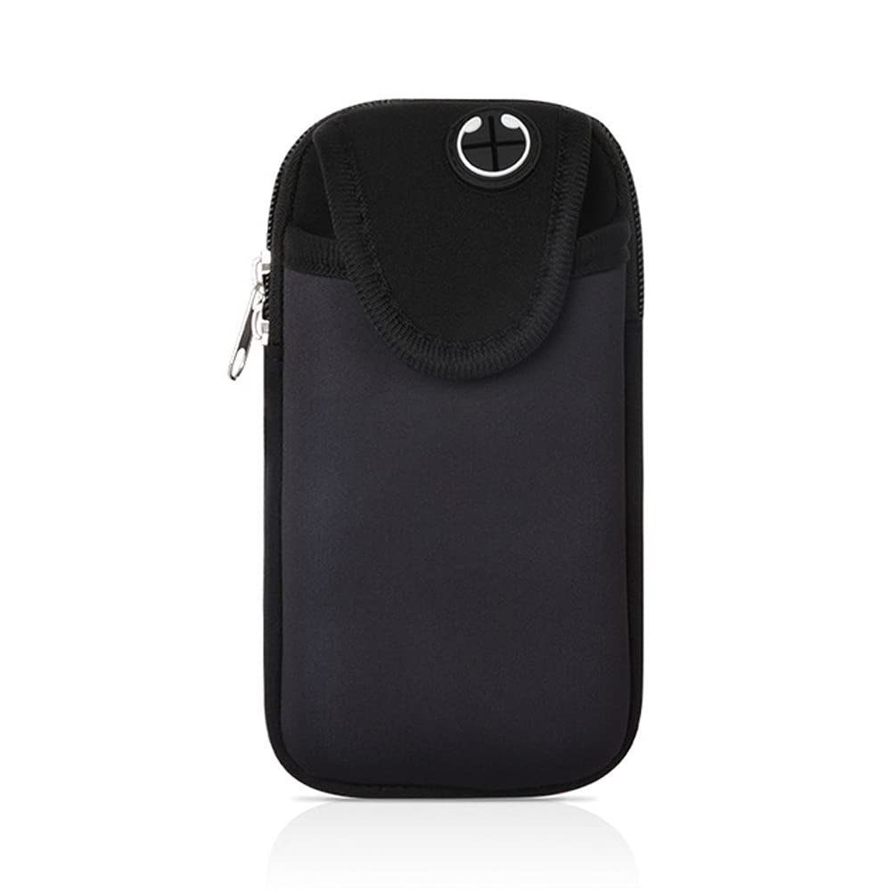 Universal Mobile Phone Wristband Bag - Waterproof Sports Armband for iPhone & Android Phones up to 6.5 Inch - Perfect for Running, Jogging, Cycling, Gym Workouts & Outdoor Activities