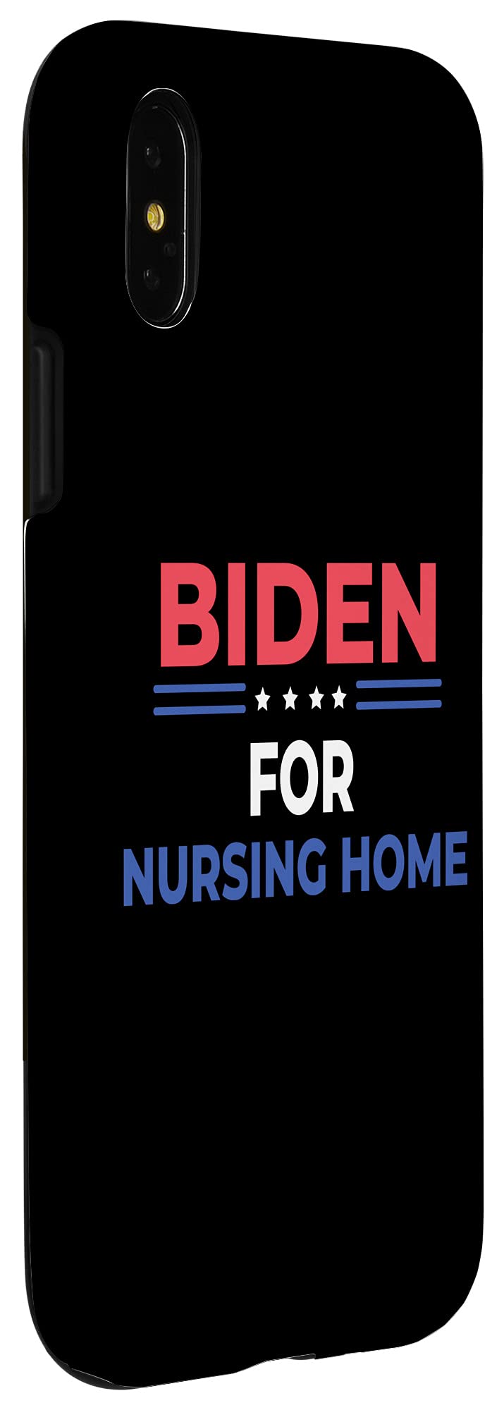 iPhone X/XS Shockproof Case with Biden 2020 Election Design - Durable Phone Cover for Nursing Home, Elderly Care & Everyday Protection