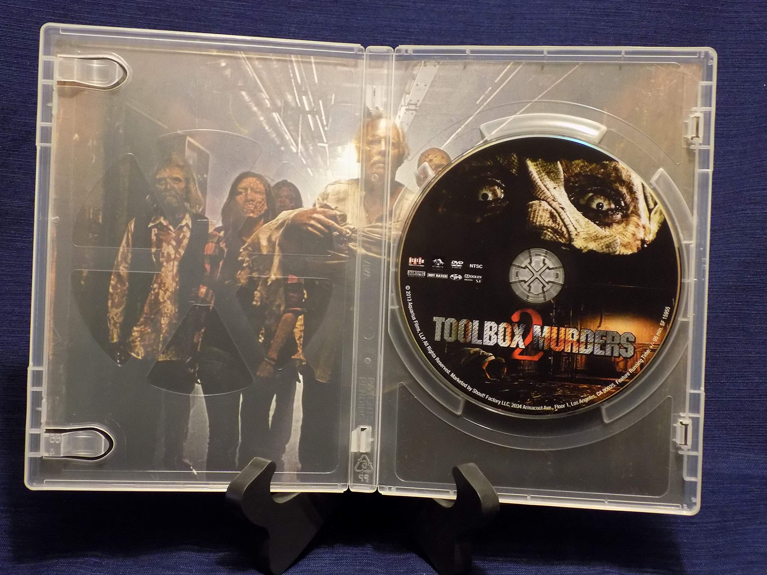 Toolbox Murders 2 DVD - Horror Movie Thriller Film for Movie Nights & Halloween Parties