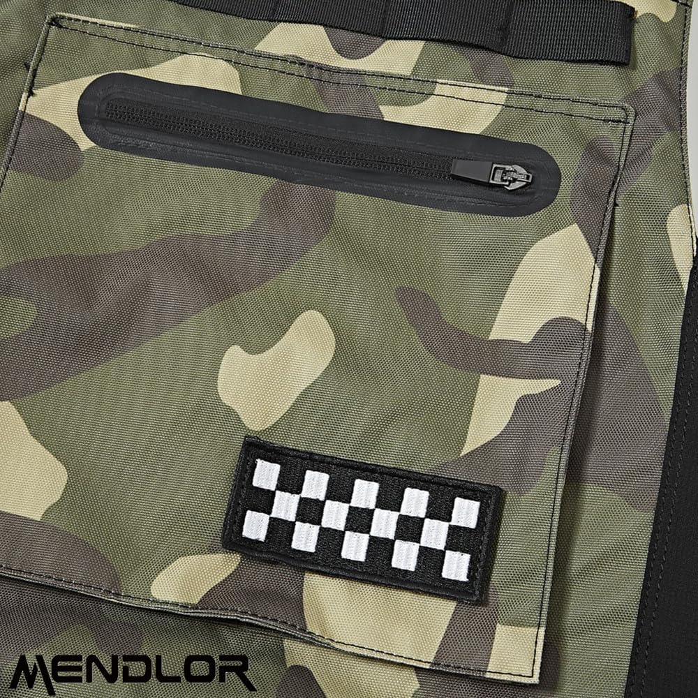 Motorcycle Racing Bibs & Pants Set - Motocross Gear for MX Suit with Camouflage Design | Durable & Comfortable for Off-Road Riding & Motocross Racing