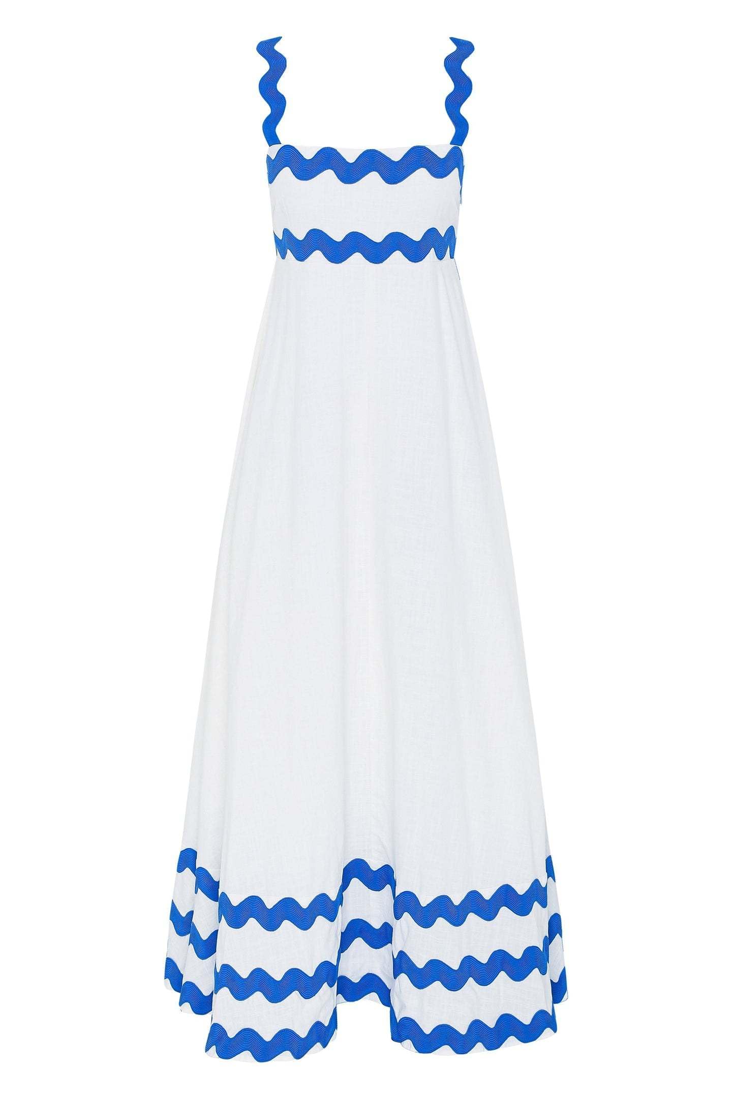 Women's Casual Sleeveless Shirred Back Flowy Maxi Dress for Vacation, Beach, Summer Outfits & Boho Style - Perfect for Tropical Getaways, Pool Parties and Date Nights