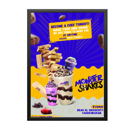 30x40 SwingSnaps Poster Snap Frames - 1.25