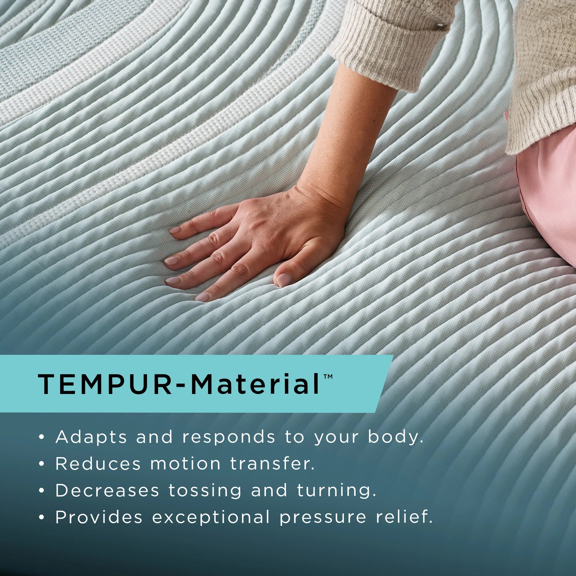 TEMPUR ProAdapt® Firm Mattress - Premium Memory Foam Mattress for Back Pain Relief & Pressure Relief - Ideal for Side, Back & Stomach Sleepers - Perfect for Bedroom, Guest Room & Apartment