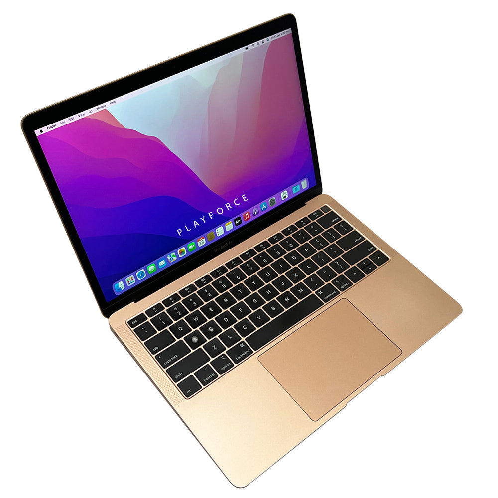 2018 MacBook Air 13-inch Laptop - Intel Core i5, 8GB RAM, 256GB SSD Storage, Gold (Renewed) - Perfect for Students, Professionals & Lightweight Travel Computing