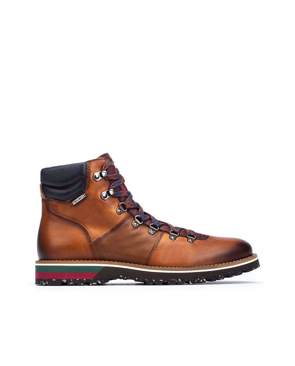 PIKOLINOS Men's Pirineos Leather Ankle Boots - Comfortable & Stylish for Casual Wear, Outdoor Hiking & Everyday Use